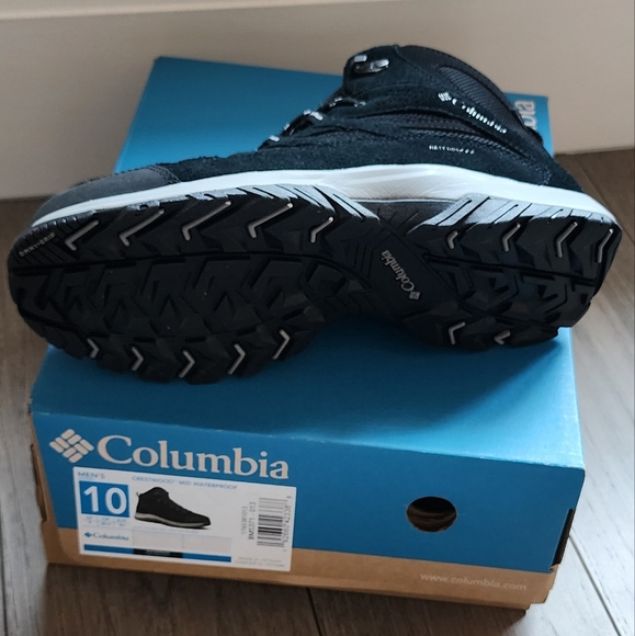 NWT Columbia Men's Crestwood Mid Omni-Tech Waterpoof Hiking Boots - Picture 7 of 11